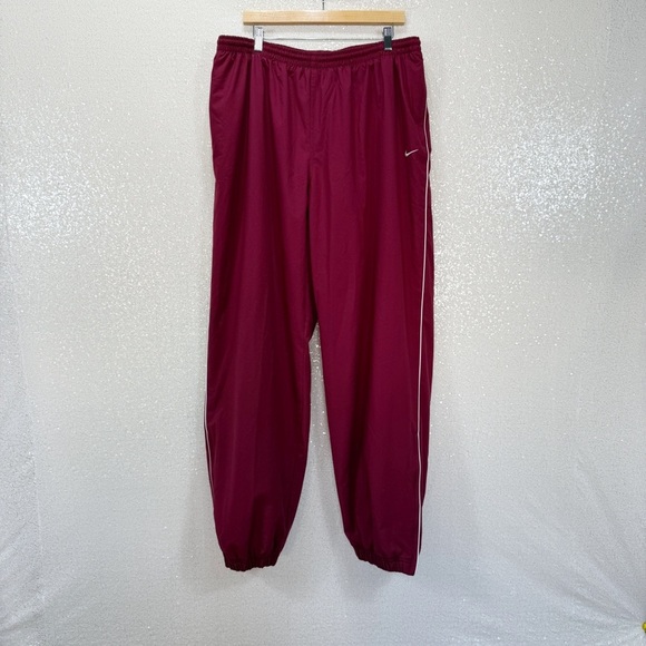 Nike Team Maroon Track Pants Men’s 3XL Athletic Warm-Up Pants - Picture 1 of 10